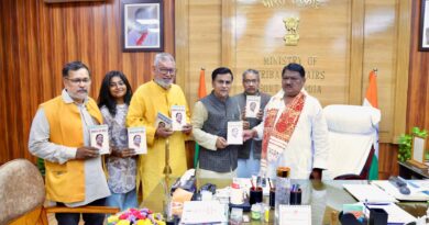 राष्ट्रपति द्रौपदी मुर्मू पर आधारित पुस्तक ‘लोकतंत्र की शक्ति’ का भव्य विमोचन