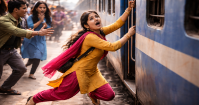 आगरा स्टेशन पर चलती ट्रेन पकड़ने की कोशिश, महिला का वीडियो वायरल; जान जोखिम में डालने पर चेतावनी