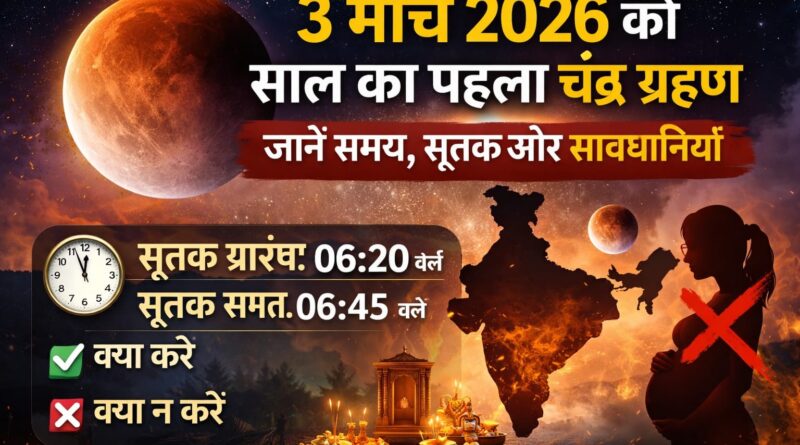 Lunar Eclipse 2026: भारत में आंशिक दिखेगा, क्या करें और क्या न करें