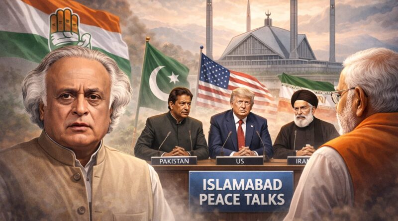 इस्लामाबाद शांति वार्ता पर कांग्रेस का हमला: विदेश नीति और पाकिस्तान की भूमिका पर उठाए सवाल