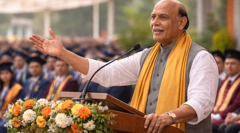 राजनाथ सिंह का संदेश: ‘बड़ा सोचो, तभी मिलेगा सच्चा आनंद और जीवन में संतुलन’